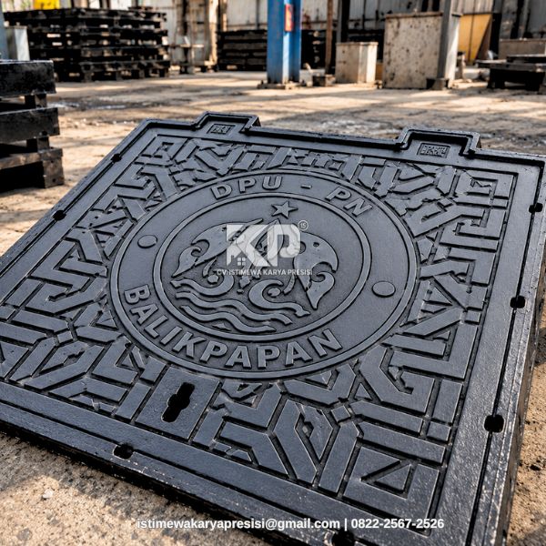 Manhole Cover Bahan Besi